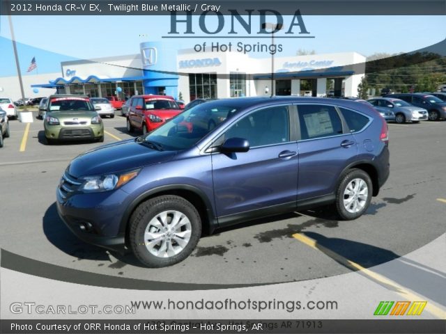 2012 Honda CR-V EX in Twilight Blue Metallic