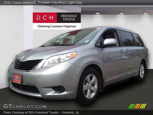 2012 Toyota Sienna LE in Predawn Gray Mica