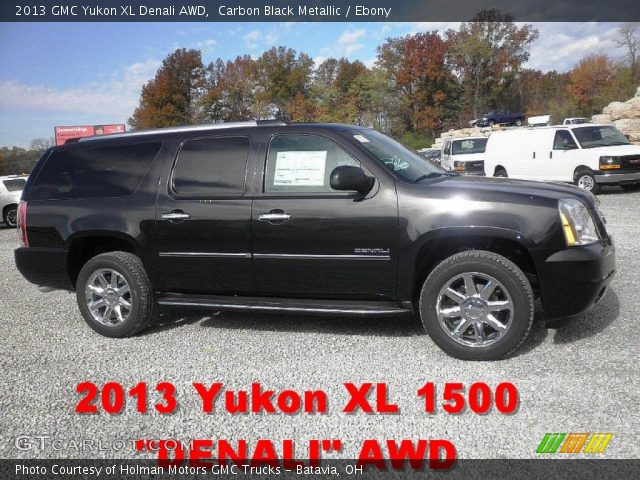 2013 GMC Yukon XL Denali AWD in Carbon Black Metallic