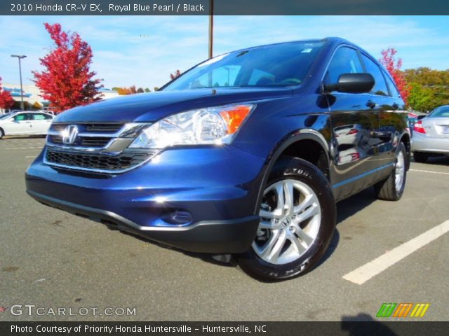 2010 Honda CR-V EX in Royal Blue Pearl