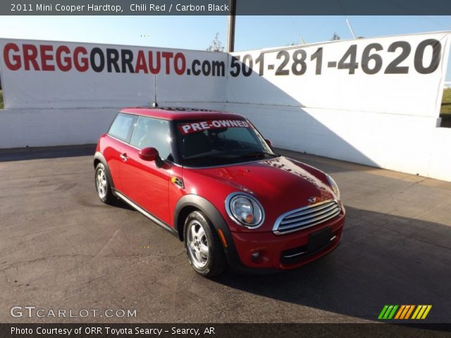 2011 Mini Cooper Hardtop in Chili Red