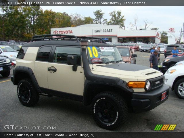 2010 Toyota FJ Cruiser Trail Teams Special Edition 4WD in Sandstorm