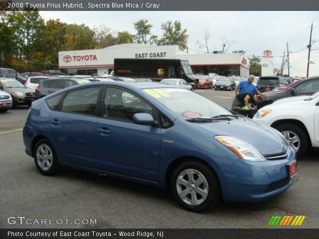 2008 Toyota Prius Hybrid in Spectra Blue Mica