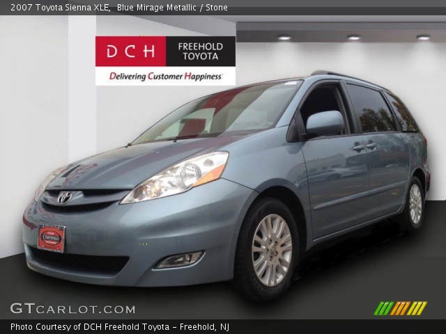 2007 Toyota Sienna XLE in Blue Mirage Metallic
