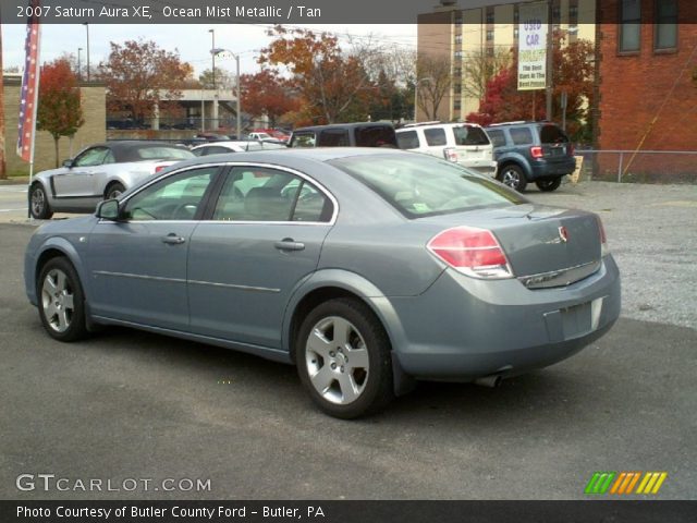 2007 Saturn Aura XE in Ocean Mist Metallic