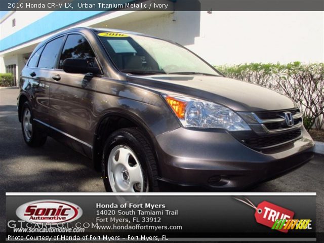2010 Honda CR-V LX in Urban Titanium Metallic
