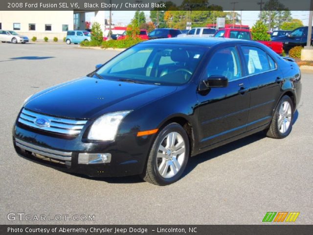 2008 Ford Fusion SEL V6 in Black Ebony
