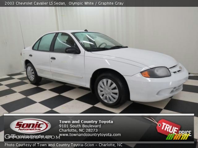 2003 Chevrolet Cavalier LS Sedan in Olympic White