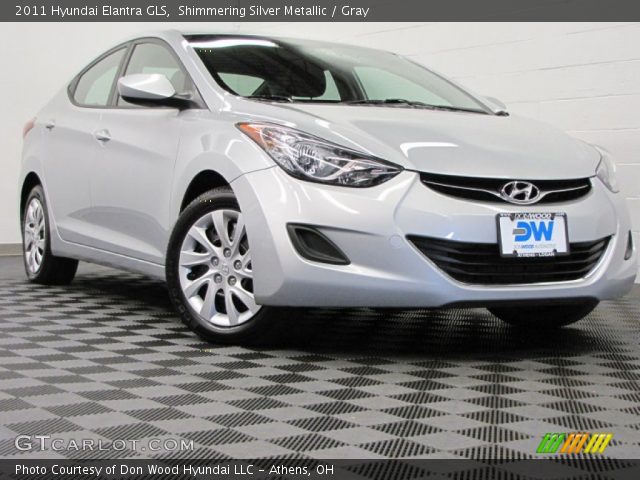 2011 Hyundai Elantra GLS in Shimmering Silver Metallic