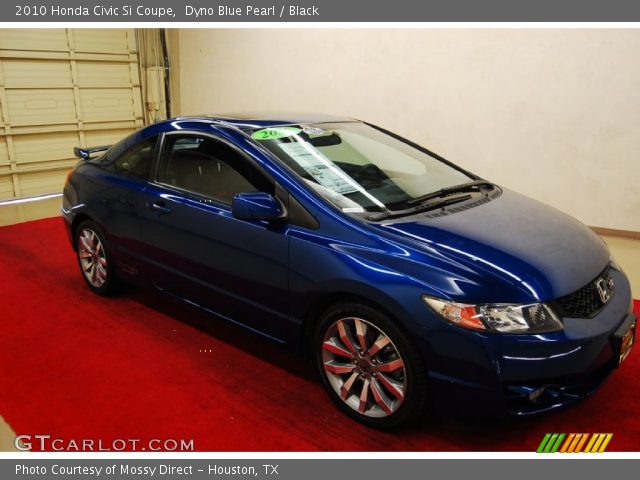 2010 Honda Civic Si Coupe in Dyno Blue Pearl