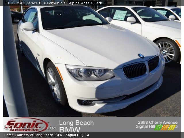 2013 BMW 3 Series 328i Convertible in Alpine White