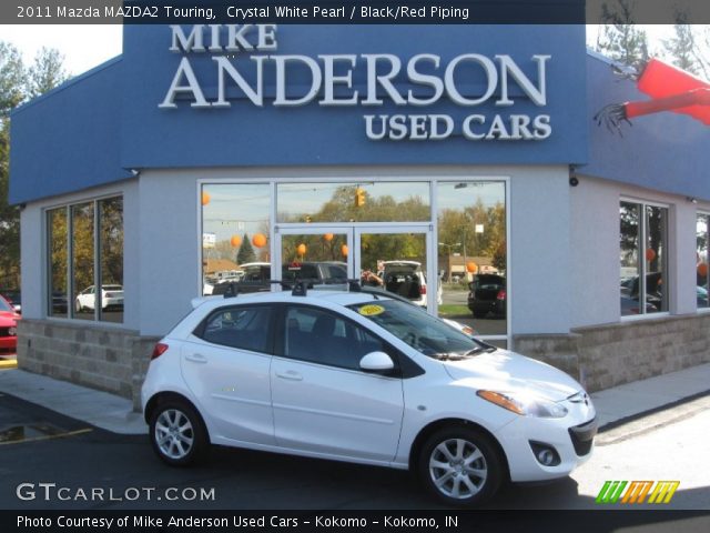 2011 Mazda MAZDA2 Touring in Crystal White Pearl