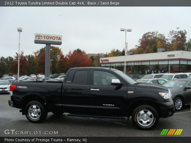 2012 Toyota Tundra Limited Double Cab 4x4 in Black