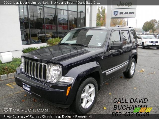 2011 Jeep Liberty Limited 4x4 in Blackberry Pearl