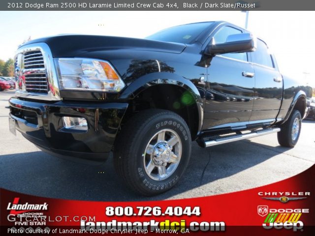 2012 Dodge Ram 2500 HD Laramie Limited Crew Cab 4x4 in Black