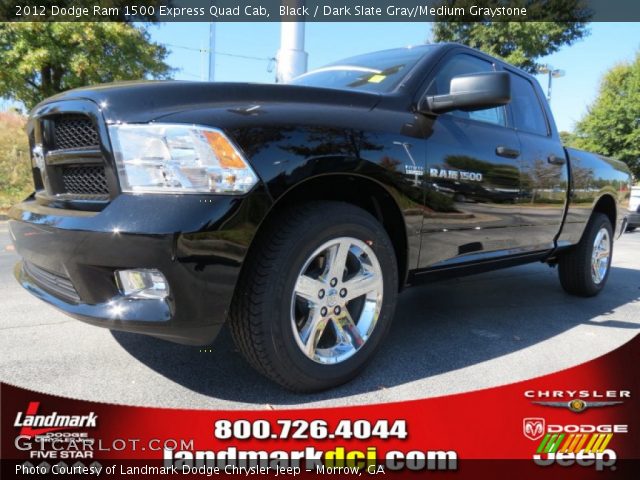 2012 Dodge Ram 1500 Express Quad Cab in Black