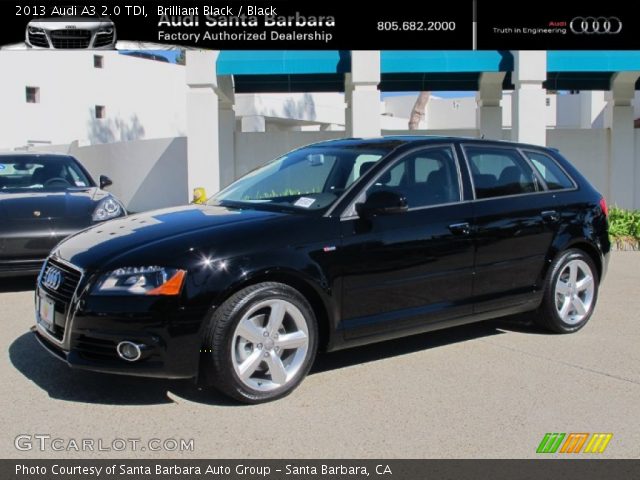 2013 Audi A3 2.0 TDI in Brilliant Black