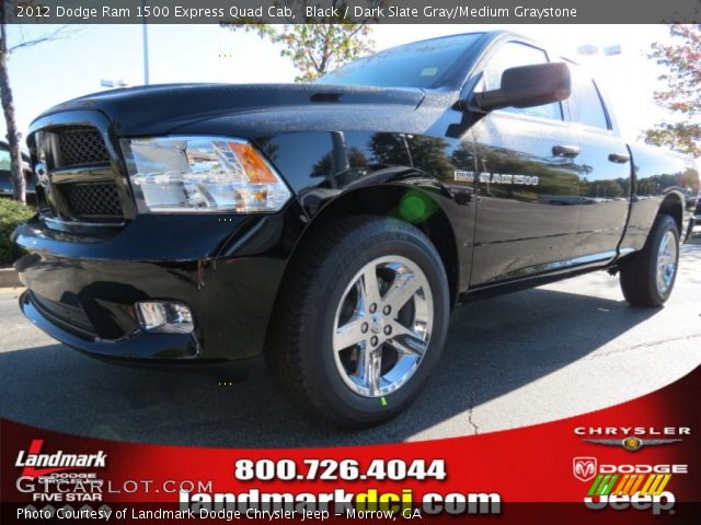 2012 Dodge Ram 1500 Express Quad Cab in Black