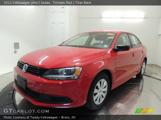 2011 Volkswagen Jetta S Sedan in Tornado Red