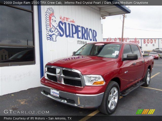 2009 Dodge Ram 1500 TRX Crew Cab in Inferno Red Crystal Pearl