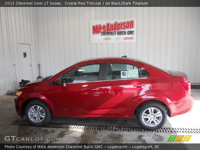 2013 Chevrolet Sonic LT Sedan in Crystal Red Tintcoat