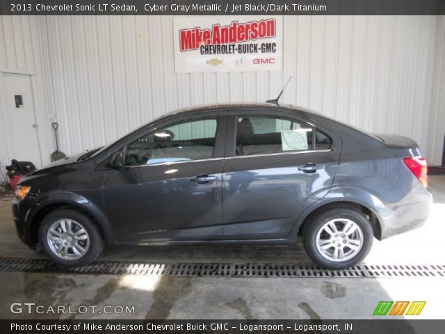 2013 Chevrolet Sonic LT Sedan in Cyber Gray Metallic