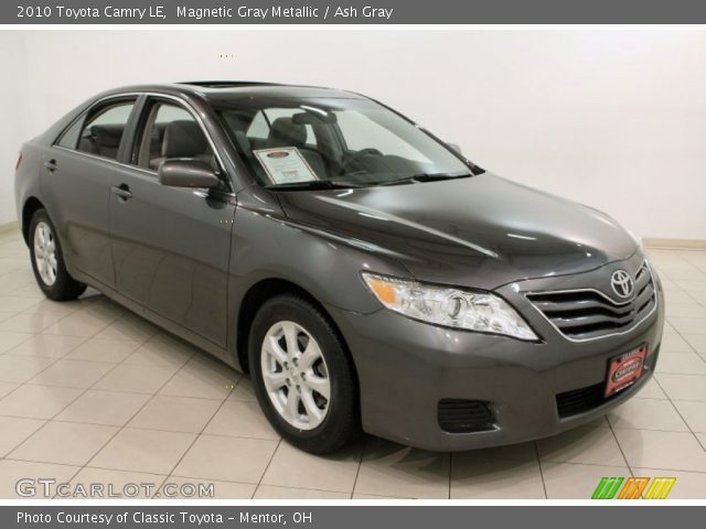 2010 Toyota Camry LE in Magnetic Gray Metallic