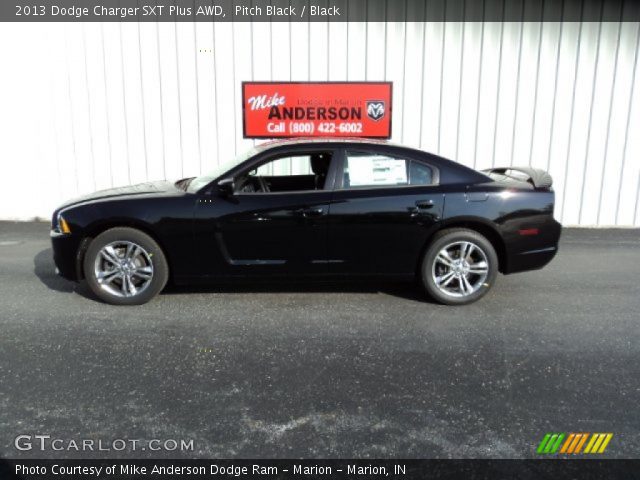 2013 Dodge Charger SXT Plus AWD in Pitch Black