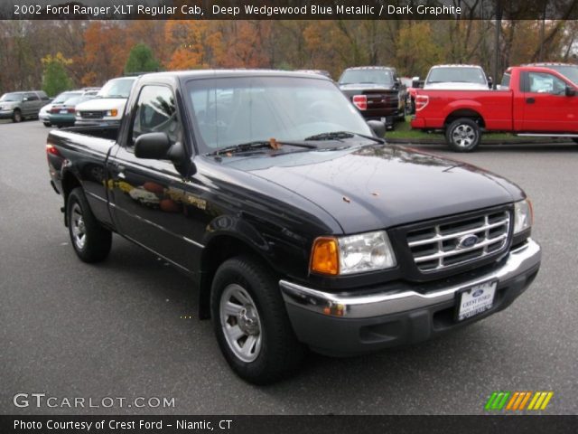 2002 Ford Ranger XLT Regular Cab in Deep Wedgewood Blue Metallic