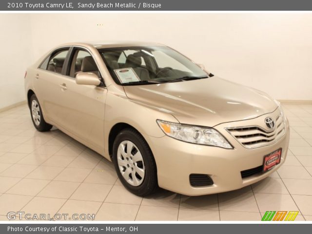 2010 Toyota Camry LE in Sandy Beach Metallic