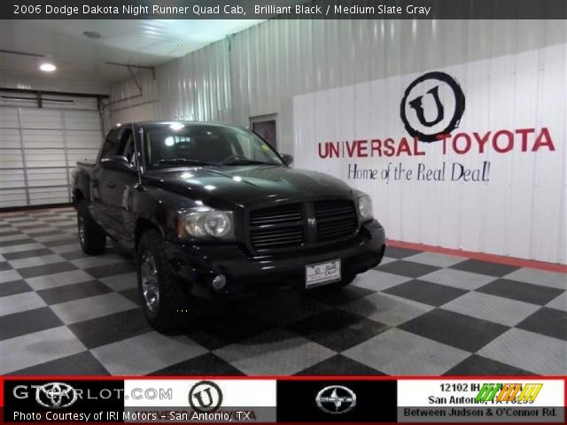 2006 Dodge Dakota Night Runner Quad Cab in Brilliant Black