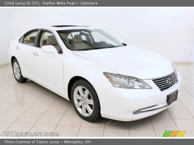 2008 Lexus ES 350 in Starfire White Pearl