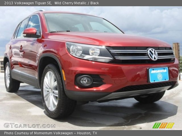 2013 Volkswagen Tiguan SE in Wild Cherry Metallic