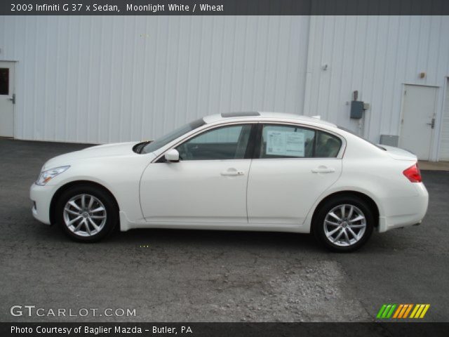 2009 Infiniti G 37 x Sedan in Moonlight White