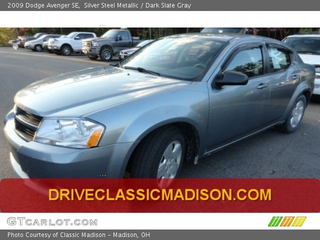 2009 Dodge Avenger SE in Silver Steel Metallic
