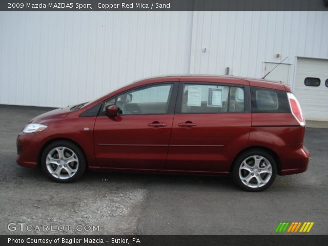 2009 Mazda MAZDA5 Sport in Copper Red Mica
