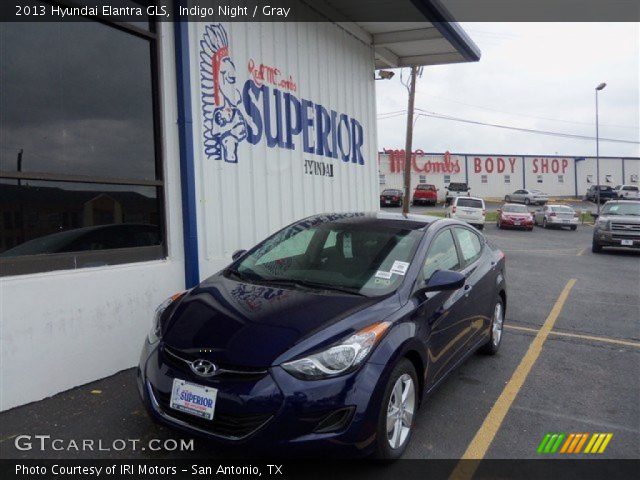 2013 Hyundai Elantra GLS in Indigo Night