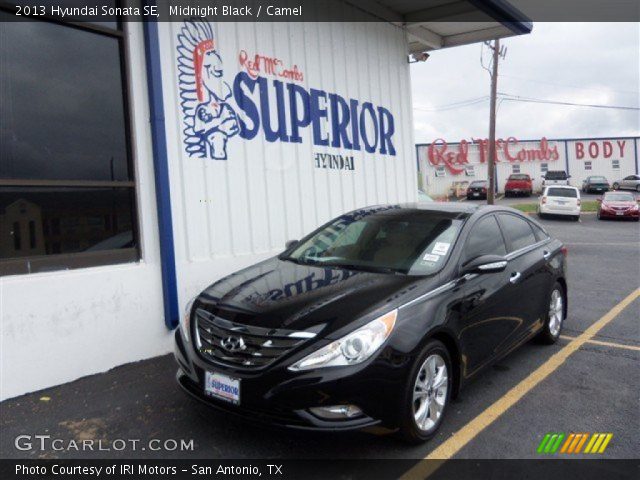 2013 Hyundai Sonata SE in Midnight Black