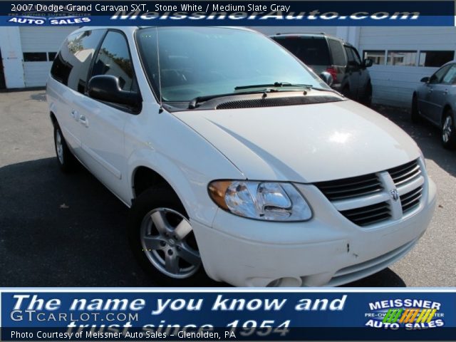 2007 Dodge Grand Caravan SXT in Stone White