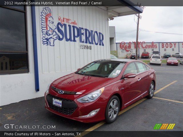 2012 Hyundai Sonata Hybrid in Venetian Red Pearl