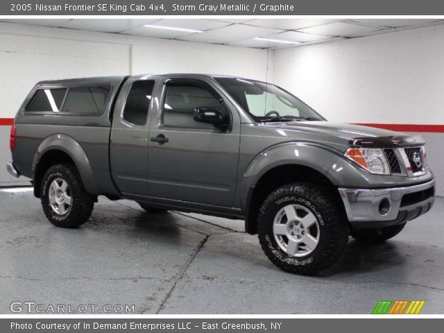 2005 Nissan Frontier SE King Cab 4x4 in Storm Gray Metallic