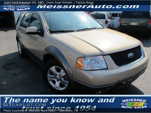 2007 Ford Freestyle SEL AWD in Dune Pearl Metallic