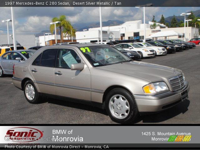 1997 Mercedes-Benz C 280 Sedan in Desert Silver Metallic