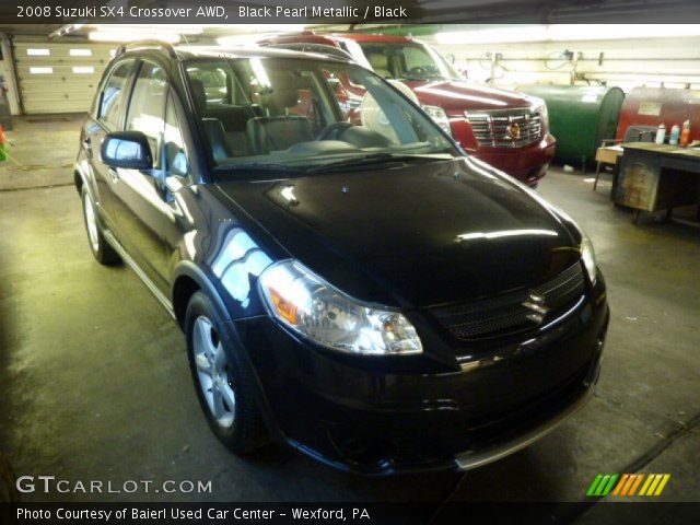 2008 Suzuki SX4 Crossover AWD in Black Pearl Metallic