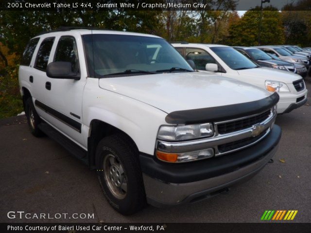 2001 Chevrolet Tahoe LS 4x4 in Summit White