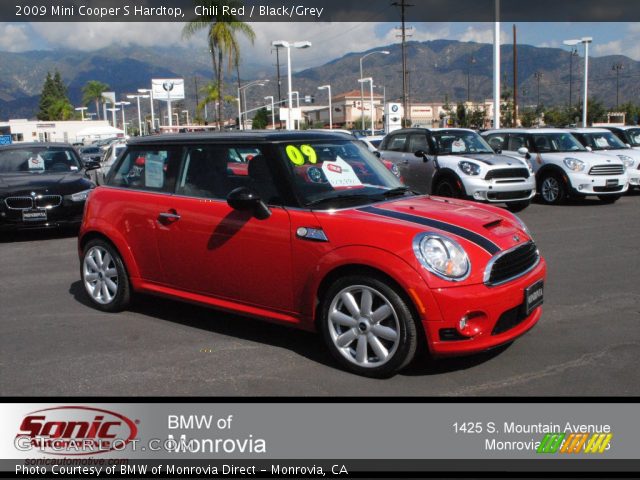 2009 Mini Cooper S Hardtop in Chili Red