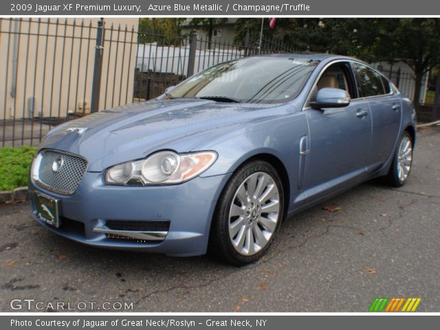 2009 Jaguar XF Premium Luxury in Azure Blue Metallic