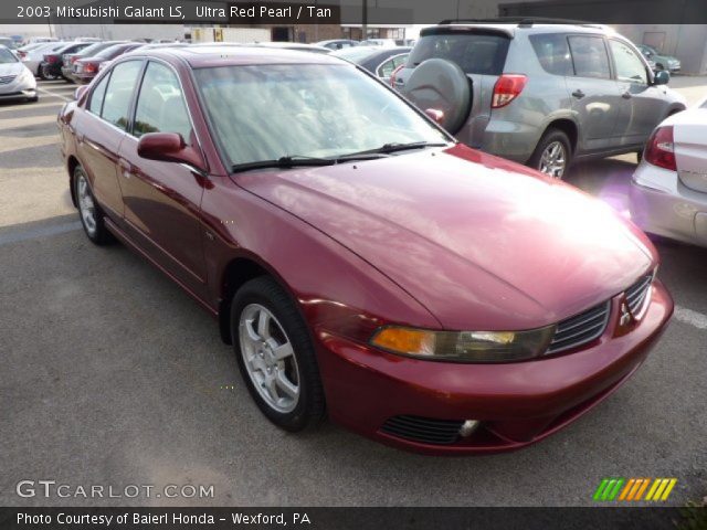 2003 Mitsubishi Galant LS in Ultra Red Pearl