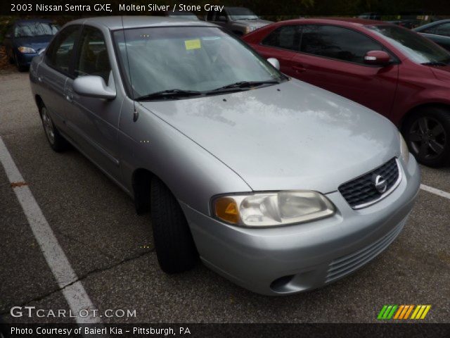 2003 Nissan Sentra GXE in Molten Silver
