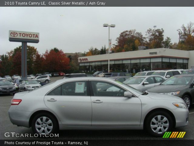 2010 Toyota Camry LE in Classic Silver Metallic